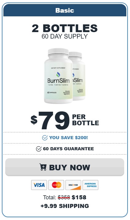 BurnSlim 2 Bottle Price